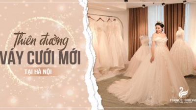 Hé lộ một thiên đường váy cưới hoàn toàn mới trung tâm Hà Nội 